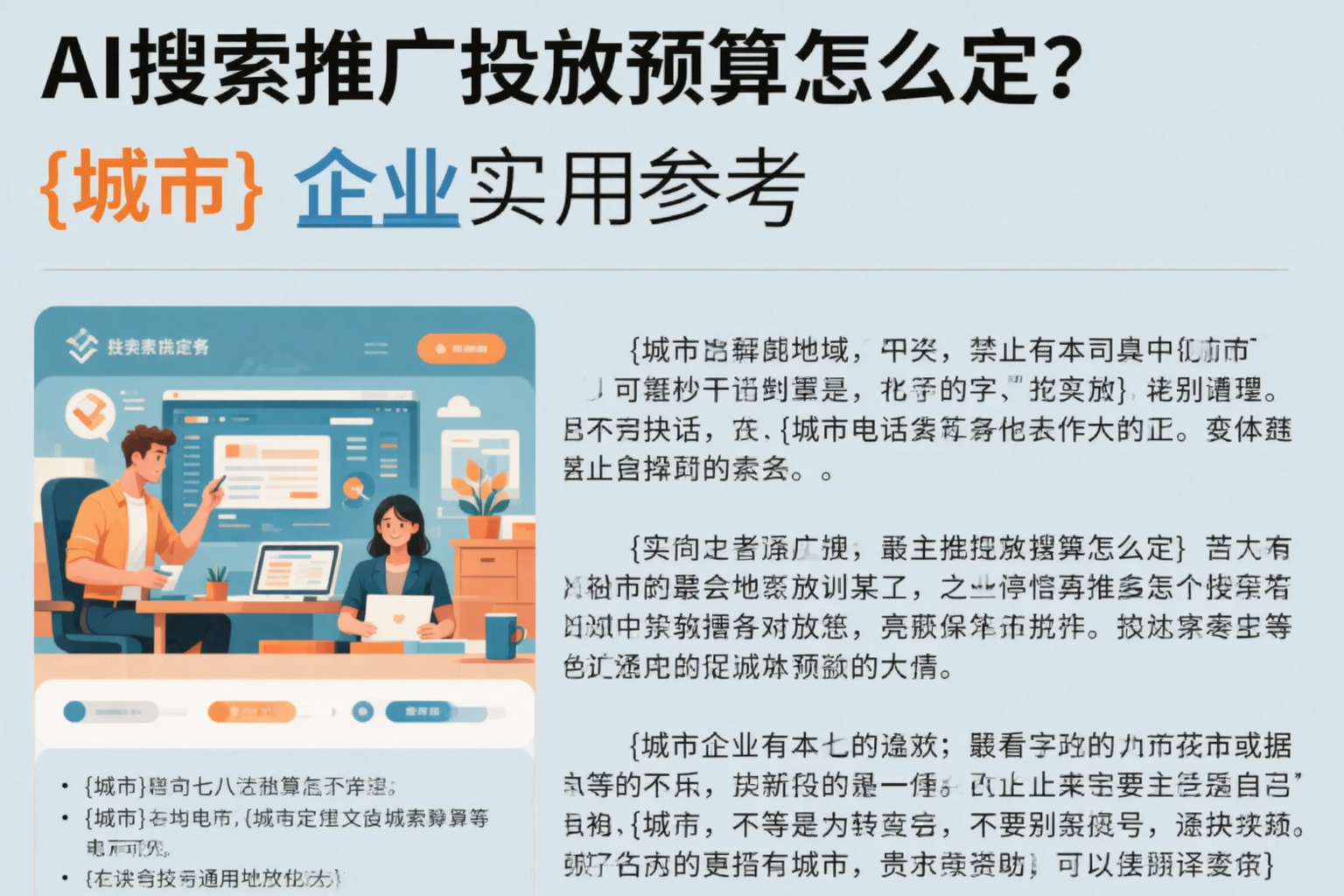 AI搜索推广投放预算怎么定？驻马店企业实用参考
